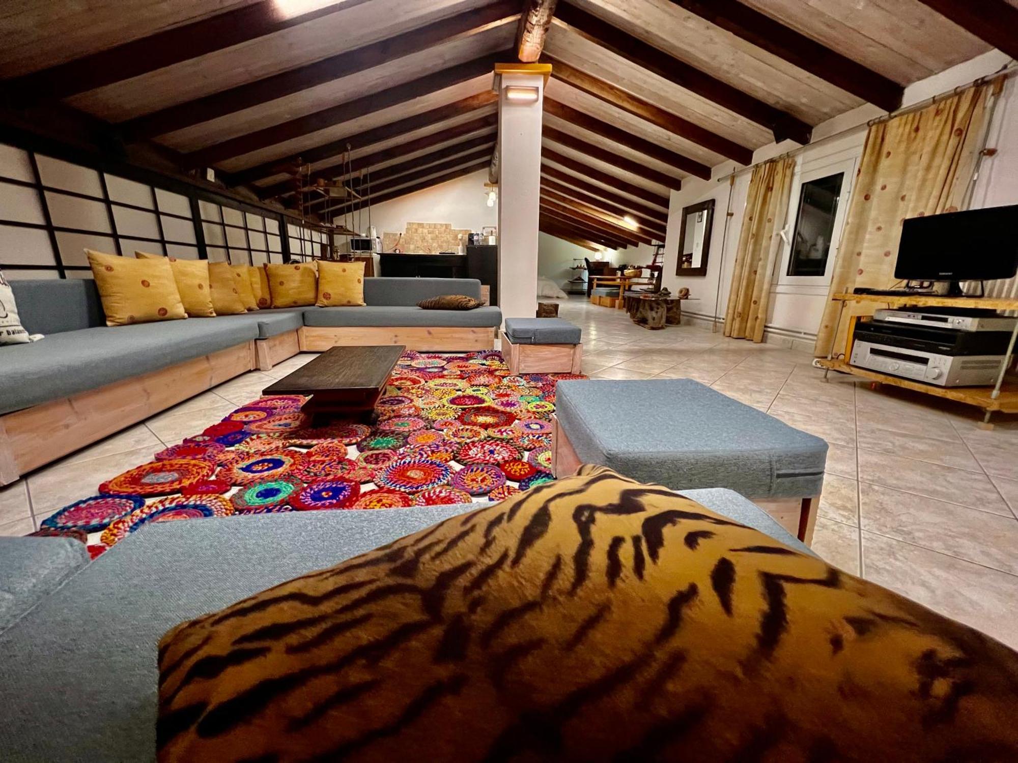 Σοφιτα Ξυλο Μεταλο Γυαλι Apartment Alykes Potamou Exterior foto